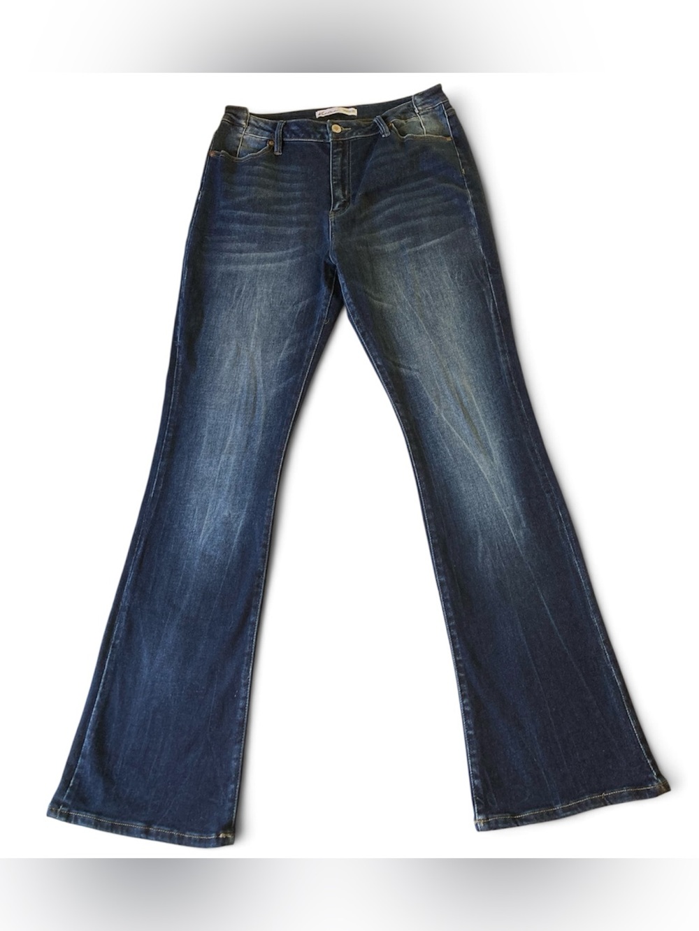 KanCan Bootcut Flared Leg Jeans Sz 29 Estilo #213424 Stretch Denim Inseam 32”